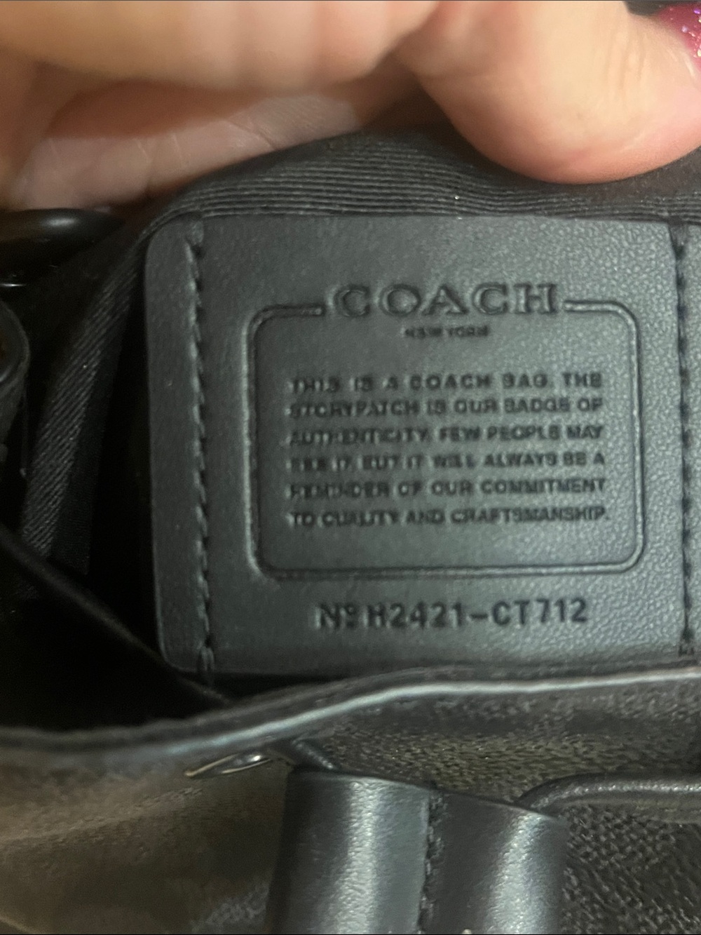 Coach Racer Pack In Signature C’s - Picture 2 of 9